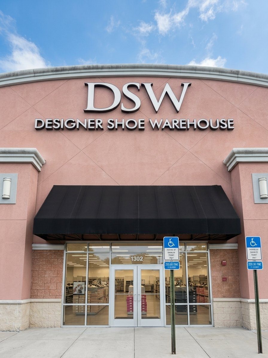 DSW interior view, Tallahassee, FL